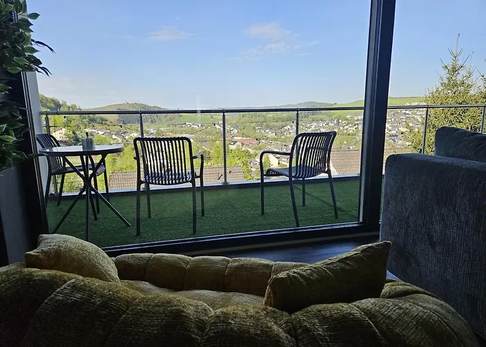 Lägenhet Traumwohnung Mit Sauna Balkon Bad Berleburg